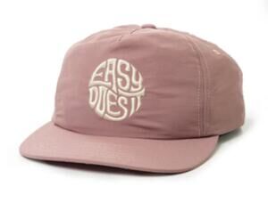 Katin Easy Does It Emblem Mauve Hat Like NEW